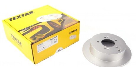 Диск гальмівний (задній) Hyundai Santa FE/ Tucson/Kia Sportage 04- (284x10.1) PRO UA63 TEXTAR 92134003