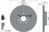 Диск гальмивний (задний) VW Passat 05-/Golf/Seat Leon 12- (310x22) PRO UA63 TEXTAR 92140703 (фото 5)
