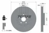 Диск гальмівний передн прав (без маточини) LEXUS GS, IS II, IS III, RC 2.0-4.6 04.05- TEXTAR 92147900 (фото 1)