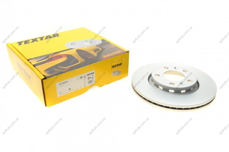 Диск тормозной (задний) Audi A8 02-10/VW Phaeton 02-16 (280x22) PRO (opt-om) TEXTAR 92152203 (фото 1)