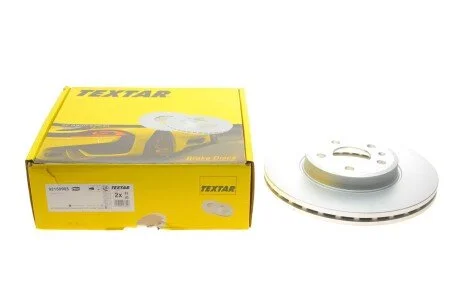 Диск гальмівний (передній) Audi A4/A5 07- (314х24.9) PRO+ UA63 TEXTAR 92159905