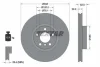 Диск гальмівний передн лів/прав BMW X5 (E70), X5 (F15, F85), X6 (E71, E72), X6 (F16, F86) 2.0-4.8 10.06-07.19 TEXTAR 92160903 (фото 1)