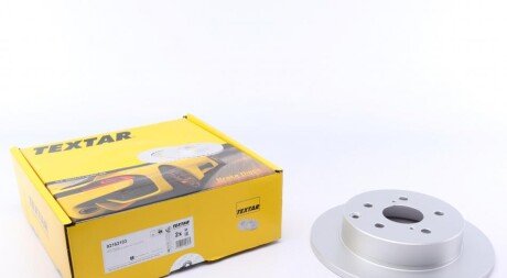 Диск гальмівний (задній) Toyota RAV4 05- (281x12) PRO UA63 TEXTAR 92162103