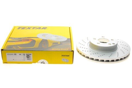 Диск гальмівний (передній) MB C-class (W204) 07-14/ E-class (W212) 09- (322x32) PRO+ UA63 TEXTAR 92163405