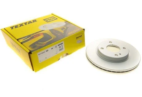 Диск гальмівний (передній) Ford Fiesta 08- (258x23) PRO+ UA63 TEXTAR 92176005