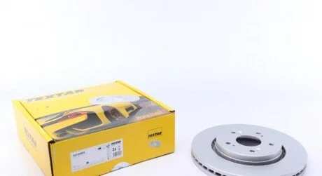 Диск гальмівний (передній) Honda CR-V III-IV 2.0-2.2D-2.4 07- (293x28) PRO UA63 TEXTAR 92184803