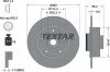 Диск гальмівний (задній) Renault Megane 08- (260x8) (+ABS) (з підшипником) PRO UA63 TEXTAR 92195903 (фото 2)