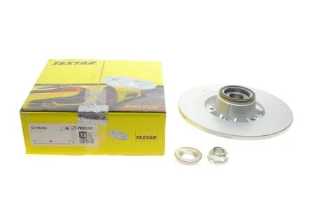 Диск тормозной (задний) Renault Kangoo 08- (274х11) (+ABS) (с подшипником)) PRO UA63 TEXTAR 92196203