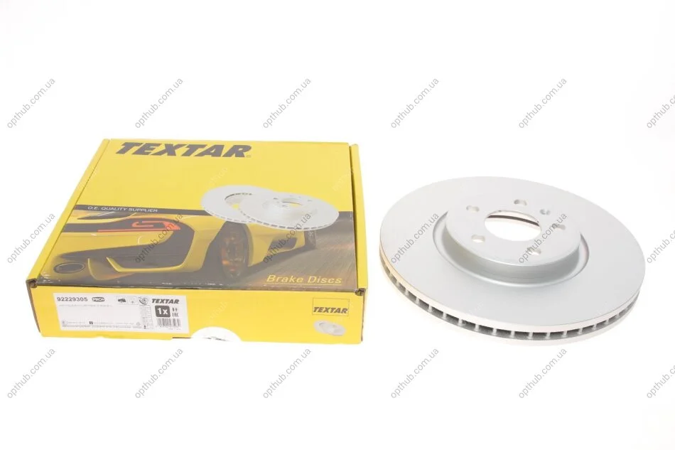 Диск гальмивний (передний) Audi A4/A6/A7/Q5 07- (320х30) PRO+ UA63 TEXTAR 92229305 (фото 1)