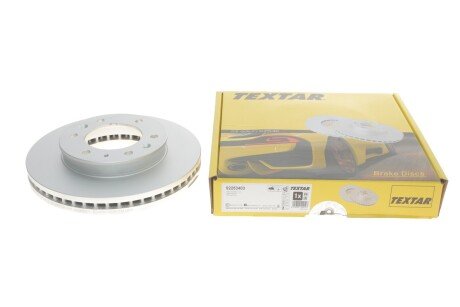 Диск гальмівний (передній) Ford Ranger 2.2 TDCi 11- (302x32) PRO UA63 TEXTAR 92253403