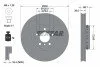 Диск гальмівний (передній) BMW 5 (F10/F11)/6 (F12/F13)/7 (F01-F04) 09- (348x36) (L) PRO+ UA63 TEXTAR 92253725 (фото 1)