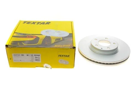 Диск гальмівний (передній) Mazda 6 11-19/ CX-5 12-15 (297x28) PRO+ (opt-om) TEXTAR 92257405
