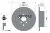 Диск гальмівний (задній) Subaru Impreza/Forester 11- (274x10) PRO UA63 TEXTAR 92262003 (фото 2)