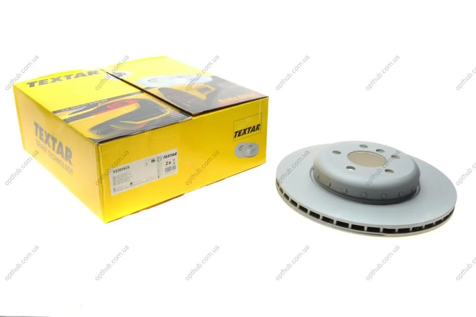 Диск гальмівний (задній) BMW 3 (F30/F80/F34)/4 (F36/F33/F83) 11-(345x24) PRO+ UA63 TEXTAR 92265625 (фото 1)