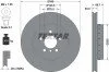 Диск гальмівний (передній) BMW 5 (F10/F11)/6 (F06/F13) 09- (348x30) PRO+ UA63 TEXTAR 92265725 (фото 2)