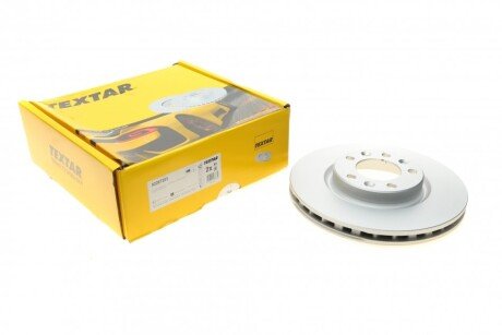 Диск гальмівний (передній) Citroen C4 13-/Berlingo/Opel Combo 18- (283x26) PRO UA63 TEXTAR 92267203