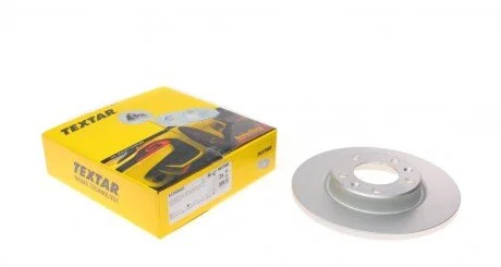 Диск гальмівний (задній) Citroen C4 13-/Berlingo/Peugeot Partner 18- (268x12) PRO UA63 TEXTAR 92268003