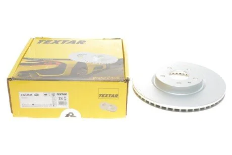 Диск гальмівний (передній) Ford Mondeo V 13- (300x28) PRO+ (opt-om) TEXTAR 92268605