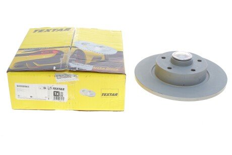 Диск гальмівний (задній) Renault Trafic 14- (280x12) (з підшипником) (+ABS) PRO UA63 TEXTAR 92268903