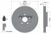 Диск гальмівний (передній) Jeep Grand Cherokee IV 10-17 (350x32) PRO+ UA63 TEXTAR 92272205 (фото 2)