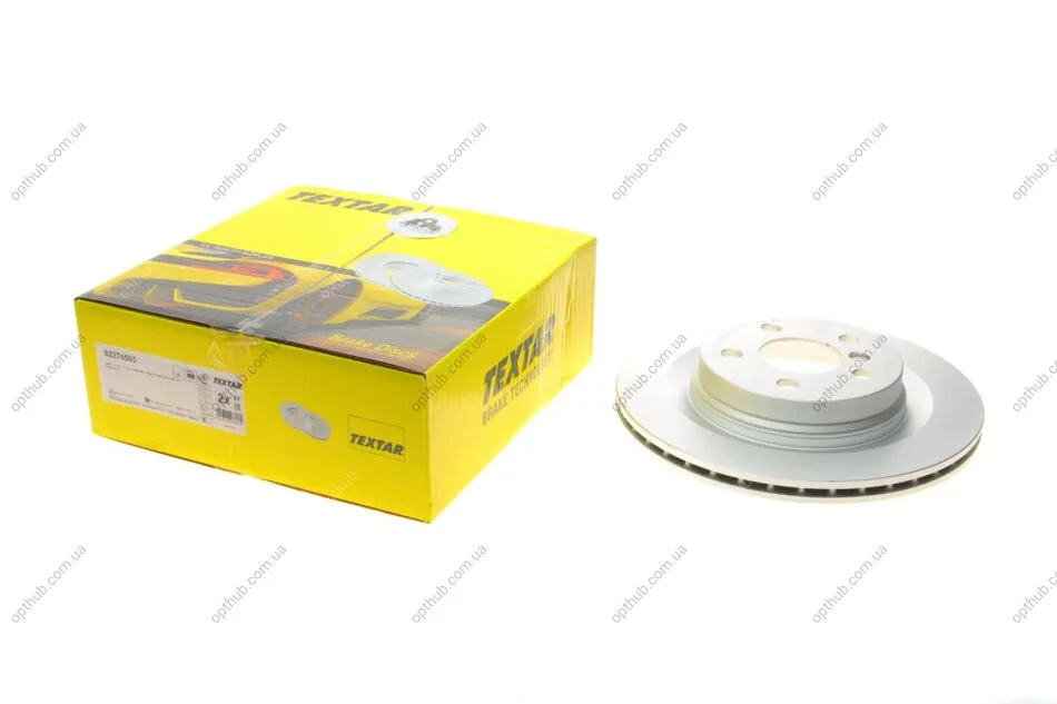 Диск гальмівний (задній) BMW 1 (F40)/2 (F45)/X1 (F48) 13-(300x20) PRO UA63 TEXTAR 92274503 (фото 1)