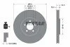 Диск гальмівний (передній) Audi A1 10-18/VW Polo 14-/Seat Ibiza 15-17 (310x25) PRO+ (opt-om) TEXTAR 92275905 (фото 2)