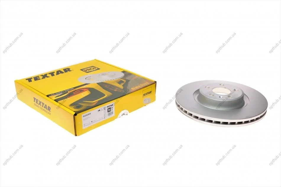 Диск гальмівний (передній) Audi A4/A5/Q5 15- (338х30) PRO+ UA63 TEXTAR 92282605 (фото 1)