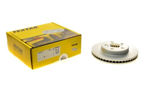 Диск гальмівний (передній) Toyota Prius 1.8 Hybrid 15- (255x25) PRO (opt-om) TEXTAR 92301703