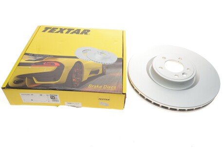 Диск гальмівний (передній) Land Rover Discovery V 16-/Range Rover 2.0-5.0D 12- (380x34) PRO+ (opt-om) TEXTAR 92316405