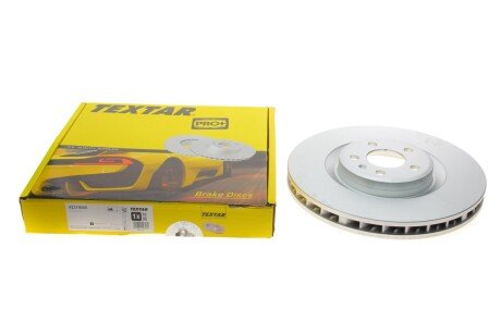 Диск гальмивний (передний) Porsche Macan 14- (L) (350x34) PRO+ (opt-om) TEXTAR 92319005