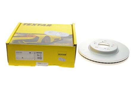 Диск гальмівний (передній) Honda HR-V 1.5 16V/1.6D 15- (293x25) PRO (opt-om) TEXTAR 92321303