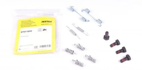 Комплект пружинок колодок ручника MВ Vito (W638/639) UA63 TEXTAR 97011600