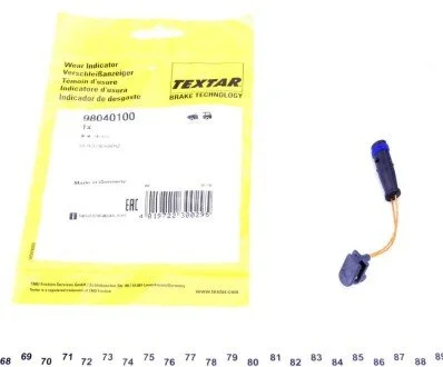 Датчик износа тормозных колодок MB E-class (W211/S211)/ M-class (W164/W166) 02- (L= 95mm) UA63 TEXTAR 98040100