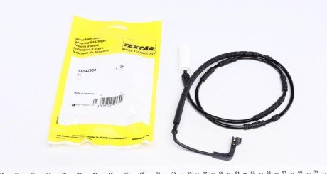 Датчик зносу гальмівних колодок (задніх) BMW X1 (E84) 2.0d 09-15 (L=1130mm) (opt-om) TEXTAR 98042900