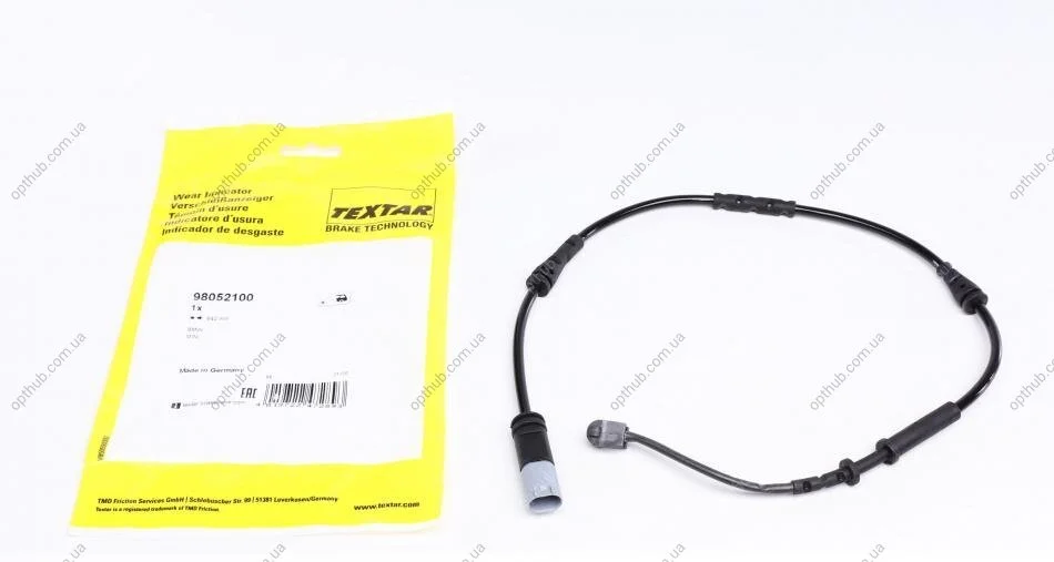 Датчик износа тормозных колодок (задних) BMW X1 (F48)/Mini Cooper 13- (L=642mm) UA63 TEXTAR 98052100 (фото 1)