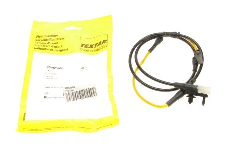 Датчик зносу гальмівних колодок (передніх) Land Rover Range Rover Velar 19- (L=1108mm) (opt-om) TEXTAR 98057900