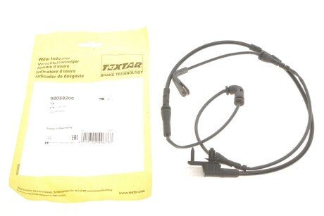 Датчик зносу гальмівних колодок (передніх) Land Rover Discovery/Range Rover Evoque 1.5-2.2D (opt-om) TEXTAR 98058200