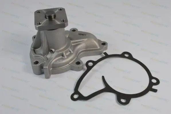 Насос охолоджуючої рідини, з ущільненням NISSAN ALMERA I, AVENIR, CEDRIC, NAVARA, PICK UP, PRAIRIE LIBERTY, PRIMERA, SENTRA V, SERENA, SUNNY III 1.5-3.0 01.86-03.08 THERMOTEC D11044TT (фото 1)