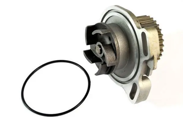 Насос охолоджуючої рідини, з ущільненням AUDI 100 C2, 100 C3, 200 C3, 80 B3, 90 B2, 90 B3, CABRIOLET B3, COUPE B2, COUPE B3, QUATTRO 1.9-2.3 07.77-12.96 THERMOTEC D1A010TT (фото 1)