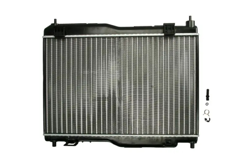 Радіатор двигуна (мкпп) FORD B-MAX, ECOSPORT, FIESTA VI, KA+ III, TOURNEO COURIER B460, TRANSIT COURIER B460 1.4D-2.0 06.08- THERMOTEC D7G035TT (фото 1)