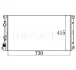 Радіатор двигуна (мкпп) NISSAN INTERSTAR OPEL ARENA, MOVANO A RENAULT MASTER II 1.9D-2.8D 01.97- THERMOTEC D7R011TT (фото 2)