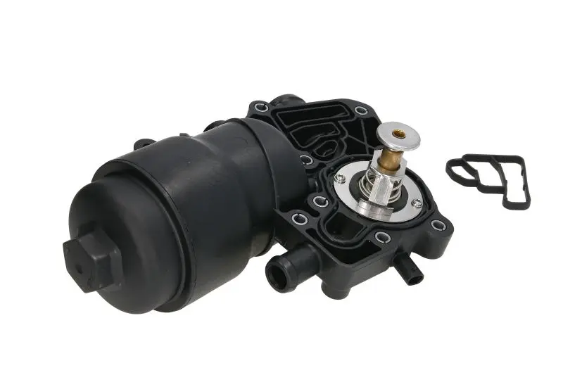 Корпус масляного фільтра AUDI A4 ALLROAD B8, A4 B8, A5, A6 ALLROAD C7, A6 C7, A7, A8 D4, Q5, Q7 PORSCHE CAYENNE VW TOUAREG 3.0D 11.07-09.18 THERMOTEC DFW002TT (фото 1)