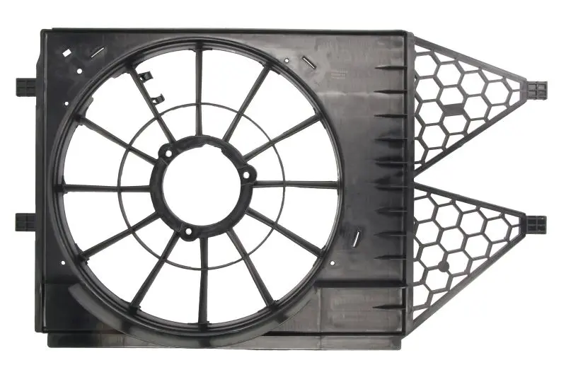 Корпус вентилятора радіатора SEAT IBIZA IV, IBIZA IV SC, IBIZA IV ST SKODA FABIA II, ROOMSTER VW POLO IV, POLO V 1.2-1.9D 09.02- THERMOTEC DHS001TT (фото 1)