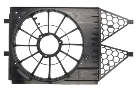 Корпус вентилятора радіатора SEAT IBIZA IV, IBIZA IV SC, IBIZA IV ST SKODA FABIA II, ROOMSTER VW POLO IV, POLO V 1.2-1.9D 09.02- THERMOTEC DHS001TT