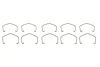 Затискач шланга охолоджувача повітря SEAT CORDOBA, IBIZA III SKODA FABIA I VW POLO IV, TRANSPORTER T5 1.8/1.9D/2.5D 02.02-11.09 THERMOTEC DXW007TT (фото 1)