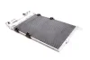Радіатор кондиціонера CHEVROLET ASTRA OPEL ASTRA G, ASTRA G CLASSIC, ZAFIRA A 1.2-2.2 02.98-01.08 THERMOTEC KTT110001 (фото 1)