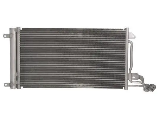 Радіатор кондиціонера (з осушувачем) AUDI A1 SEAT IBIZA IV, IBIZA IV SC, IBIZA IV ST, TOLEDO IV SKODA FABIA II, FABIA II PRAKTIK, FABIA III, FABIA III PRAKTIK, RAPID, ROOMSTER 1.0-2.0D 09.06-12.22 THERMOTEC KTT110042 (фото 1)