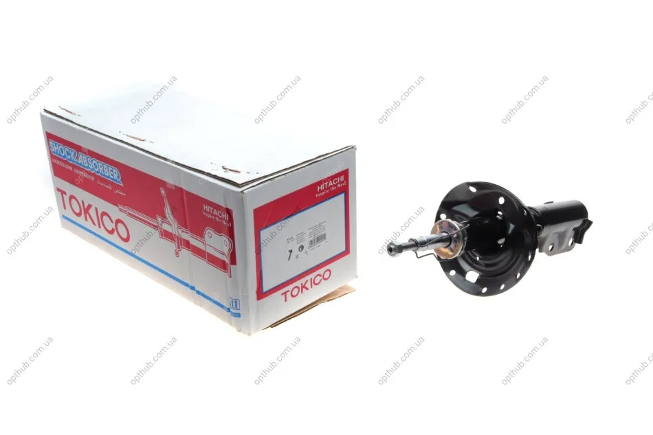 Амортизатор підвіски передній правий газомасляний Honda City 09-/Fit/Jazz 08- TOKICO Tokico B2348 (фото 1)