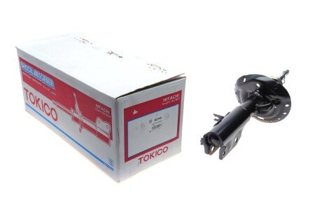 Амортизатор підвіски передній лівий газомасляний Honda City 09-/Fit/Jazz 08- Tokico B2349