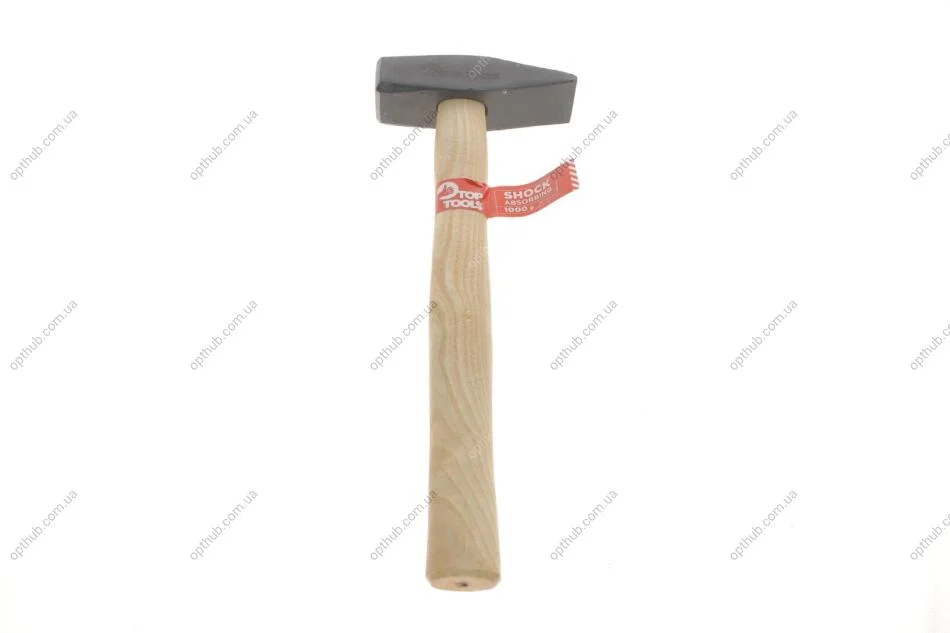 Молоток столярний 1000 г, рукоятка дерев\'яна Top-tools 02A210 (фото 1)